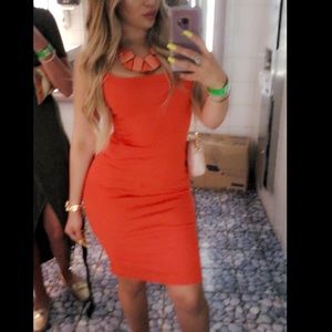 Orange Zara Dress